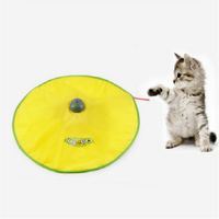 Interactive Motorized Wand Cat Toy: 4 Speed Settings for Endless Feline Fun and Exercise