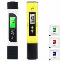 2-in-1 TDS and pH Meter - Digital Water Quality Tester