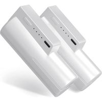 2-pack 5000mAh Battery Pack Power Bank for Oculus/Meta Quest 2 and Quest: Extend Your Playtime by 2-4 Hours