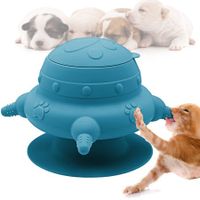 Kitten and Puppy Milk Feeder: 4-Teat Silicone Nursing Station with 240ml Bottles for Puppies and Kittens