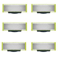 6-Pack Philips Norelco OneBlade razors Replacement Blades Keep Your Shaver Sharp and Effective,Durable and long-lasting