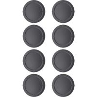 Joystick Replacement Caps and Thumb Grips for Switch Joy-cons, OLED, and Lite: Repair Kit Accessories in Grey