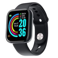 1.44" Touch Screen Smart Watch with Rate/sleep patterns/oxygen levels/Fitness Tracking,accurate step counting,connect with both iOS & Android smartphones