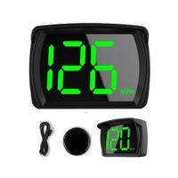 Cars Trucks Digital Speed Meter with Accurate KMH speed updates in 1 KMH, Easy USB cable installation, Real-Time Speed Monitoring,Head Up Display