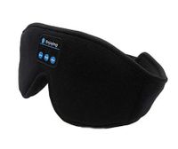 3D Light Soft Sleep Eye Mask with BT Wireless Headphones and Stereo Speakers for Men and Women