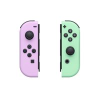 Controllers for Switch, Perfect for Switch Sports, with Wireless Connectivity and Wake-up/Screenshot Features (Purple+Green)