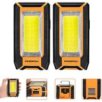 Versatile LED Magnetic Worklight: Illuminating Any Environment with 40W Power and Multiple Lighting Options(2 pack)