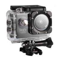 1080P Sports Camera: 30m/98ft Underwater Waterproof, Full 2.0 Inch HD Video (Color Black)