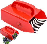 Berry Picker Rakes with Metallic Comb for Effortless Blueberry, Lingonberry, and Huckleberry Harvesting