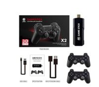 64G Retro Gaming Console with 20000+ Games,Dual 2.4G Wireless Controllers,4K 60fps HDMI output for stunning visuals, 20+ Emulators for wide range of gaming experiences