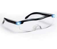 Enhanced Vision LED Magnifying Eyewear-See Clearly with Mighty Sight (Black)