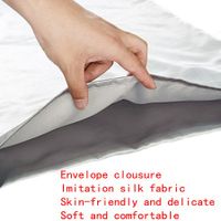 Luxurious Satin Pillowcase Set for Hair and Skin: 2 Pack with Envelope Closure (51*76cm, Rosewood)