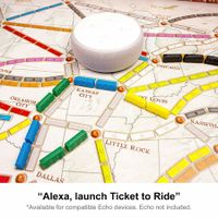 Ticket to Ride: A Fun and Engaging Family Board Game for Train Enthusiasts of All Ages,2 to 5 players,30-60 minutes Average Playtime