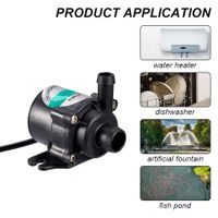 10W 12V Solar Water Pump Pond Fontain with Durable Brushless Solar Panel for Fish & Water Pools, Perfect for Garden Décor