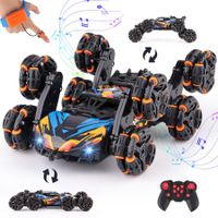 8 Wheels Hand Controlled RC Stunt Car Toys,Gesture Sensing Remote Control Cars Age 3+,Birthday Gifts Ideas