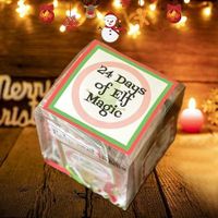 Elf Kit 24 Days of Christmas Elf Magic Kit for 2024 Fun Elf Activities Props and Countdown Xmas Gift