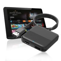 Car TV Mate,HDMl Multimedia Adapter for Cars with Factory Wired CarPlay,Car TV Converter,2.4GHz WiFi,Plug and Play