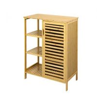 Levede  Bathroom Bamboo Storage Cabinet Natural