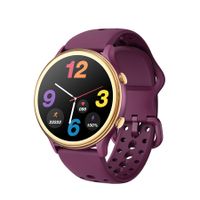 Smart Watches,Fitness Tracker with SpO2 Monitor,IP67 Waterproof Activity Tracker,Smart Watch for Android Phones and iPhone (Wine Red)