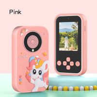 Kids Smart Phone for Girls, Digital Camera Dual Lens Camera Music Player E-Book for Kids (Pink)