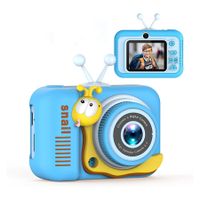 Kids Camera Toys for Girls Boy Age 3 to 12, Kids Digital Camera Toddler Camera for 3 4 5 6 7 8 Years Old Birthday Gifts, Blue