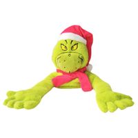 Christmas Green Monster Plush Toys, Dog Plush, Delightful Gift for Children, Christmas Decorations,20 x 60 cm