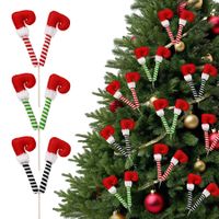 3PCS Christmas Ornaments, Christmas Tree Decorations Colorful Mini Cane for Xmas Tree Party Home Decorations