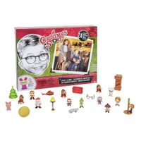 A Christmas Story Advent Calendar 2024 Includes 24 Windows Filled with Silly and Festive 1-inch Figures & Accessories