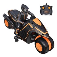 Remote Control Motorcycles, 360 Degree Spinning Action Rotating Drift Stunt Motorbike 2WD High Speed Rc Motorbikes for Kids Boys Age 5 Up , Orange