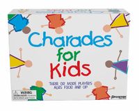 Charades for Kids No Reading Required Family Game 2-4 Players