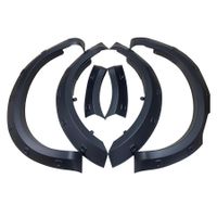 Pocket style Fender Flares Wheel Arch  Fits Isuzu D-MAX DMAX 2011 - 2018 Black Textured