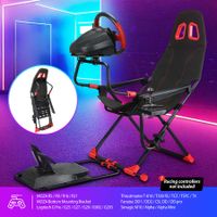 Racing Simulator Wheel Stand Sim Steering Gaming Adjustable Foldable Seat Cockpit Game Accessories Logitech G25 G902 Fanatec Thrustmaster MOZA