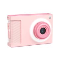 1080P 48MP Camera with 8X Zoom and Dual Camera, Compact Kids Camera with 32GB TF Card, Christmas Birthday Toy for Beginner, Pink