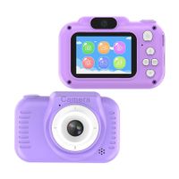 Kids Selfie Camera,Christmas Birthday Gifts for Kids,1080P HD Digital Video Cameras, with 32GB SD Card (Purple)