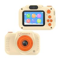 Kids Selfie Camera,Christmas Birthday Gifts for Kids,1080P HD Digital Video Cameras, with 32GB SD Card (Yellow)