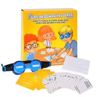 UpsideDownChallenge Game for Kids & Family - Complete Fun Challenges with Upside Down Goggles - Hilarious Game for Game Night and Parties - Ages 8+