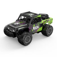 Amphibious Remote Control Off-Road Climbing Vehicle Kids Toy, 2.4GHz Truck Toys All Terrain (Green)