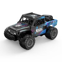 Amphibious Remote Control Off-Road Climbing Vehicle Kids Toy, 2.4GHz Truck Toys All Terrain (Blue)