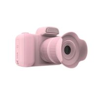 Digital Cameras for Photography, 28MP Video Camera for Vlogging with Flash, 360 Degree Rotatable Lens (Pink)