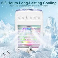 Portable Air Conditioners, Mini Air Conditioners Portable for Room Kitchen Office Bedroom