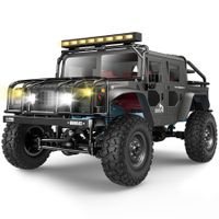 1:12 Scale All-Terrain Remote Control Car,4WD RC Cars with 2.4 GHz,RC Climbing Truck,IPX4 Waterproof Off-Road Vehicle with Two Rechargeable Batteries