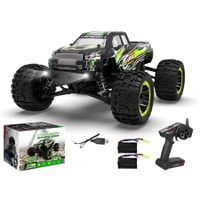 RC Truck 1:16 4x4 All Terrain RC Car Crossy 40KPH High Speed Remote Control Cars for Boys,Off-Road Monster Truck with 2.4Ghz Radio Control,2 Batteries