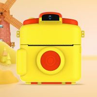 Kids Camera Instant Print for Boys and Girls, 1080P HD Kids Digital Camera with Print Paper Toy Camera Instant Print Christmas Birthday Gifts (Yellow)