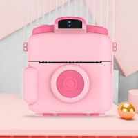 Kids Camera Instant Print for Boys and Girls, 1080P HD Kids Digital Camera with Print Paper Toy Camera Instant Print Christmas Birthday Gifts (Pink)