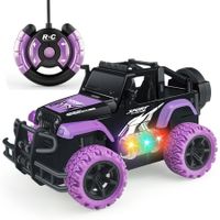 Remote Control Car, Remote Control Monster Truck, 2.4Ghz LED Light Off-Road RC Cars,Toy Cars Gift for Kids Boys Girls 6+ Years Old