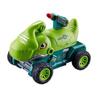 Carrier Truck Toys for Kids, Foldable Hauler Track Ejection Car and 6 Random Metal Race Car, Truck Toy for Boys Girls, Green