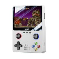 Retroblast 20000 Console,Retroblast Gaming Console,3.5In Retroblast Console Handheld,640x480 Resolution,Type-C Quick Retro Handheld Game Console (White)