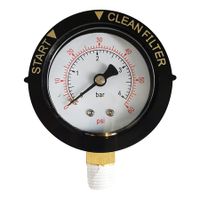 Pressure Gauge 0 to 60 PSI 190058 Replacement for Hayward Pool, Spa Valve Filters Bottom Mount