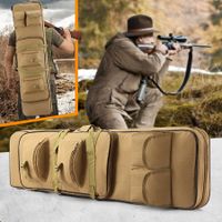 46-inch  Rifle Bag Gun Case Carry Backpack for Store Transport Carbine Shotgun Airsoft Pistol Firearm Tactical Military Range Hunting Shooting