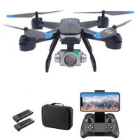 Drone with 4K Camera for Adults,  RC FPV Quadcopter for Beginner Toys, Blue